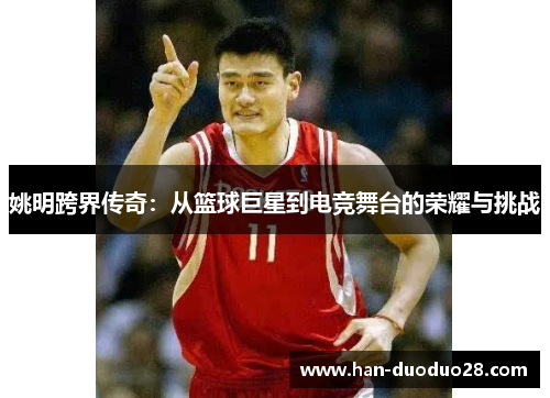 姚明跨界传奇：从篮球巨星到电竞舞台的荣耀与挑战