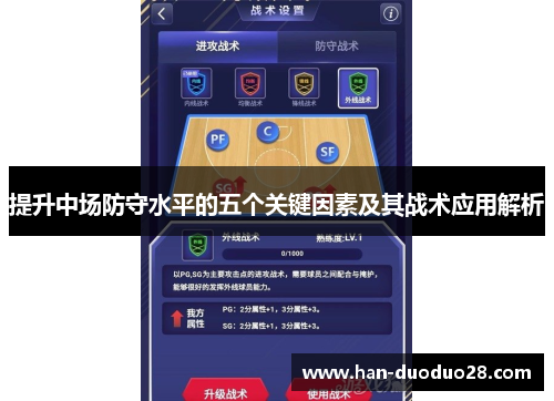 提升中场防守水平的五个关键因素及其战术应用解析 提升中场防守水平的五个关键因素及其战术应用解析